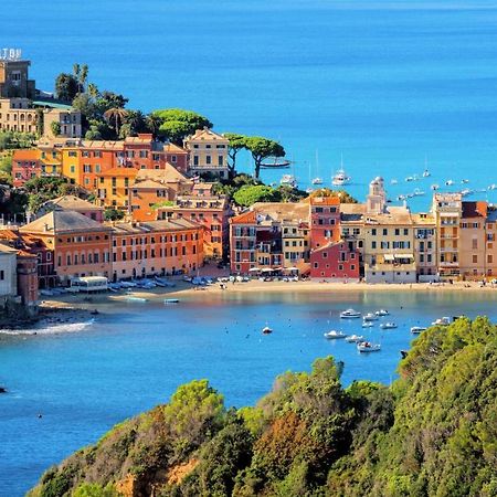 069 - Casa Tramonto, In Centro, 450Metri Da Mare Spiaggia Sestri Levante Ngoại thất bức ảnh